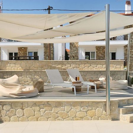 Aristotelis Hotel Fourka Bagian luar foto