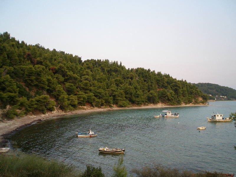 Aristotelis Hotel Fourka Bagian luar foto
